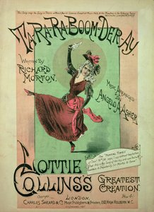 Ta-Ra-Ra-Boom-Der-Ayの音楽カバー、Charles Sheard＆Co、1891年発行 作： English School
